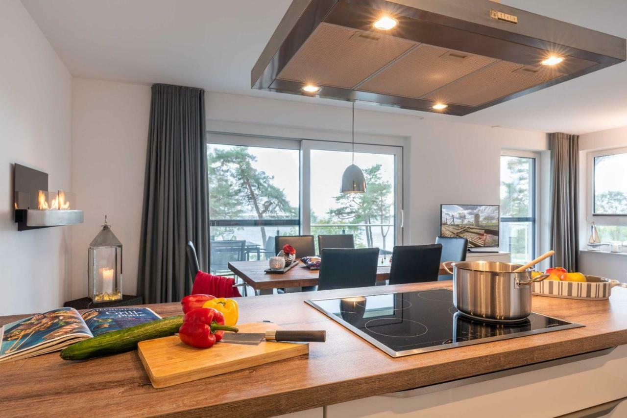 Appartement "Opal" Mit Penthouseflair - Oase Am Haff Garz  Exteriör bild